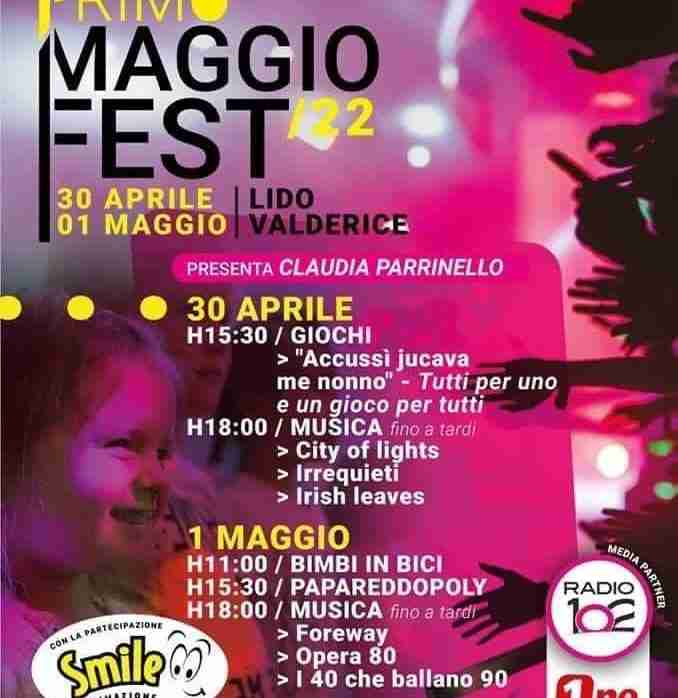 In diretta Streaming la Festa del primo Maggio – Lido Valderice