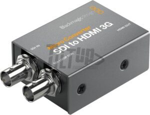Micro Convertitore BiDirezionale SDI to HDMI 3G blackmagic con alimentatori